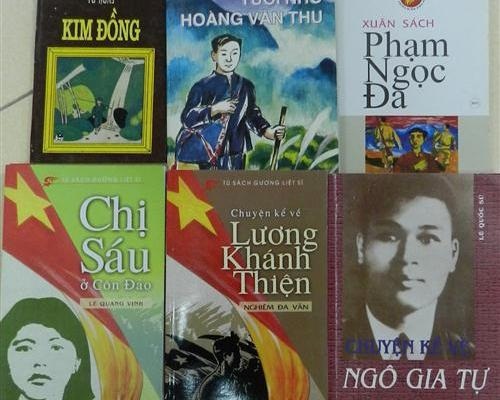 Tủ sách “Gương anh hùng liệt sĩ”